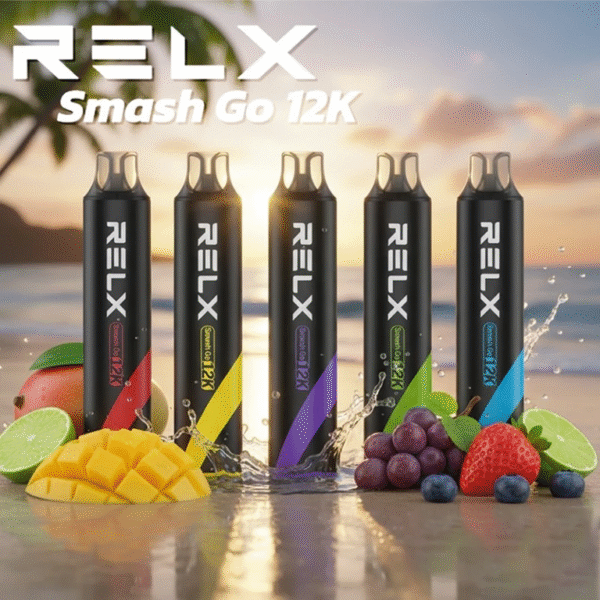 【12000口】RELX悅刻SMASH GO 12000口拋棄式 | 買六送一