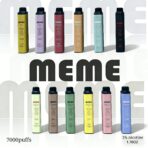 【韓國爆款】MEME 7000口拋棄式 | 潮流爆款